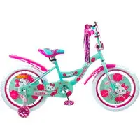Детский велосипед Favorit Kitty 18 KIT-18GN (розовый/бирюзовый) 1