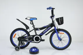 Детский велосипед Delta Sport 18 (черный/синий, 2019) 1