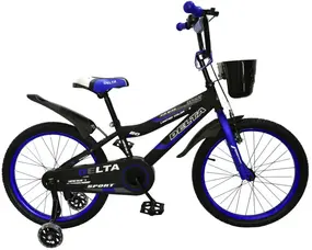 Детский велосипед Delta Sport 18 (черный/синий, 2019) 1
