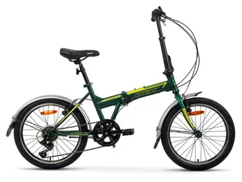 Велосипед AIST Compact 1.0 2022 (зеленый) 1