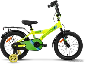 Детский велосипед AIST Stitch 18 2025 (желтый, разобранный) 1