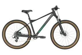 Велосипед Stark Hunter 27.2 HD L 2025 (черный матовый/сине-изумрудный) 1