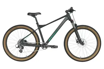 Велосипед Stark Hunter 27.2 HD L 2025 (черный матовый/сине-изумрудный) 1