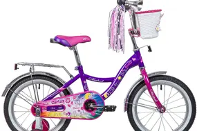 Novatrack Little Girlzz 16”фиолетовый 1