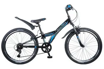 Велосипед Novatrack Racer 2023 24SHV.RACER.12DGN23 (темно-голубой) 1