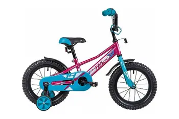Детский велосипед Novatrack Valiant 14 (розовый) 1