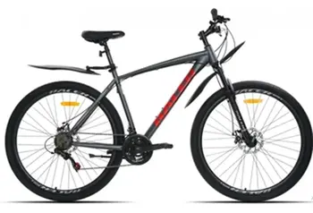 Racer XC90 29 графит/красный/металл 1