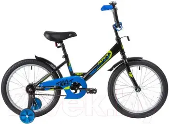Детский велосипед Novatrack Twist 20 201TWIST.BK5 (разобранный, черный) 1