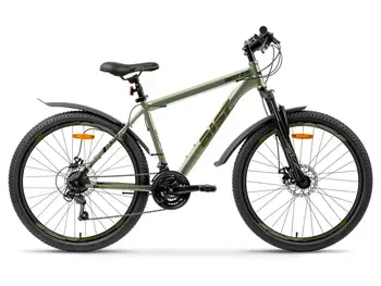 Велосипед AIST Quest Disc 26 р.20 2025 (зеленый) 1