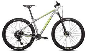 Велосипед Atom Bion Nine 150 L 2024 (DarkSilver/Green) 1