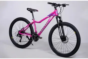 Велосипед Foxter Poison 27.5 р.15.5 2024 (малиновый) 1