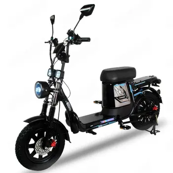 Электровелосипед Minako Titan 2.0 2025 (черный/синий) 2