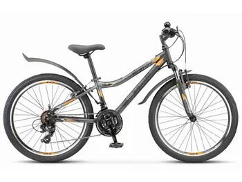 Stels Turbo 410 V Черный/Серый-Оранжевый 1