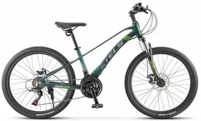 Stels Turbo 470 24MD  Матовый темно-зеленый 1