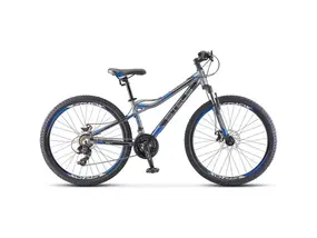 Stels Navigator 610 MD 26" V040 антрацитовый/синий 2