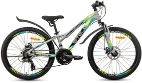 Велосипед Stels Navigator 465 MD 24 V010 2024 (серый) 1
