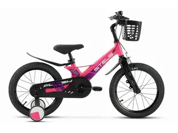 Детский велосипед Stels Flash KR 16 2024 (розовый) 1