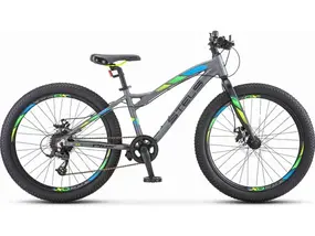 Велосипед Stels Adrenalin MD 24 V010 2024 (антрацит) 1