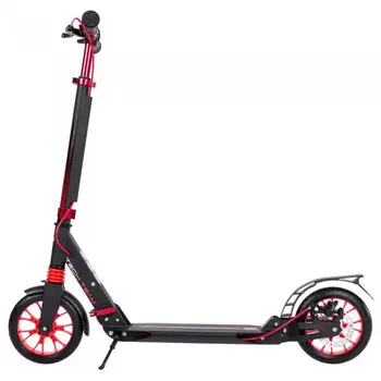 Двухколесный подростковый самокат Tech Team City Scooter Disk Brake 2024 (красный) 1