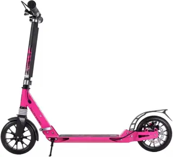 Двухколесный подростковый самокат Tech Team City Scooter Disk Brake 2024 (розовый) 1