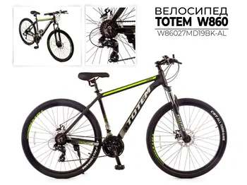 Totem W860 27.5 черный-зеленый 1