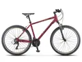 Велосипед Stels Navigator 590 MD 26 K010 р.18 2022 (бордовый/салатовый) 1