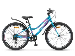Велосипед Stels Navigator 420 V 24 V030 2022 (голубой) 1
