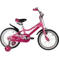Детский велосипед Novatrack Novara 16 2022 165ANOVARA.PN22 (розовый) 1