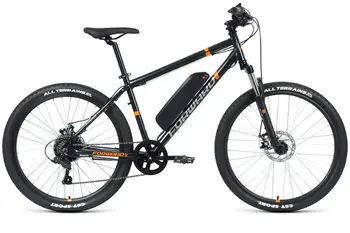 Электровелосипед E-Forward Cyclone Plus 26 E-500  темно-синий 1