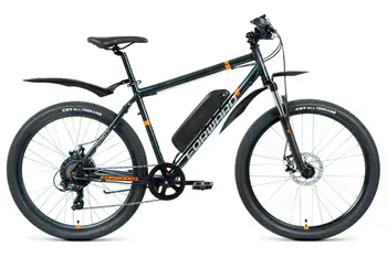 Электровелосипед E-Forward Cyclone Plus 26 E-250  серый 1