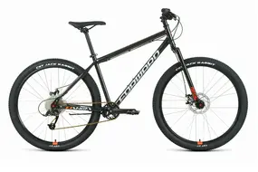 Велосипед Forward Sporting 27.5 X D р.19 2022 (черный/оранжевый) 1