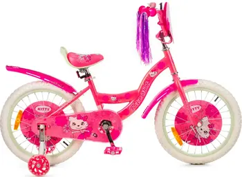 Детский велосипед Favorit Kitty KIT-14RS (розовый) 1