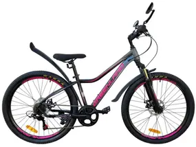 Greenland DEMETRA 7S SUS 26" Черно/розовый 1