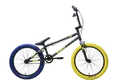 Велосипед Stark Madness BMX 1 2025 (графит матовый/желтый/синий) 1