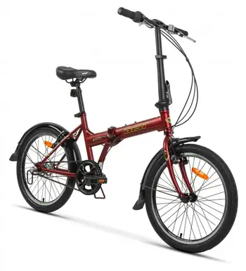 Велосипед AIST Compact 2.0 2022 (вишневый) 1