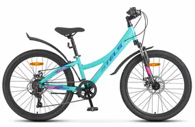 Велосипед Stels Navigator 430 MD 24 V010 2021 (мятный) 1
