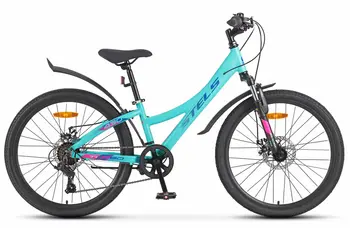 Велосипед Stels Navigator 430 MD 24 V010 2021 (мятный) 1