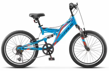 Детский велосипед Stels Mustang V 20 V010 2021 (синий) 1
