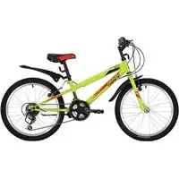 Детский велосипед Novatrack Racer 20 20SH12V.RACER.GN20 (салатовый, 2020) 1