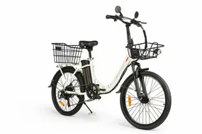 Электровелосипед SameBike City Master белый 1