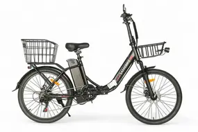 Электровелосипед SameBike City Master черный 1