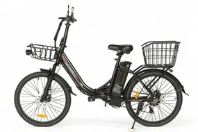 Электровелосипед SameBike City Master черный 1