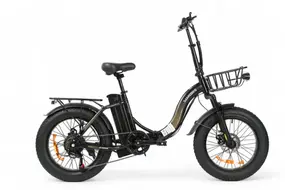 Электровелосипед SameBike City Master Fat (черный) 1