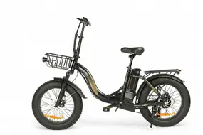 Электровелосипед SameBike City Master Fat (черный) 1