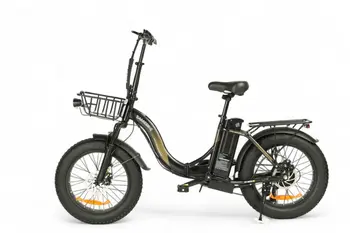 Электровелосипед SameBike City Master Fat (черный) 1