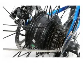 Электровелосипед SameBike GT-350 синий 1