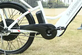 Электровелосипед SameBike E-ALFA 350w 36v белый 1