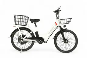 Электровелосипед SameBike E-ALFA 350w 36v белый 1