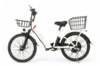 Электровелосипед SameBike E-ALFA 350w 36v белый 1