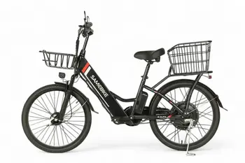 Электровелосипед SameBike E-ALFA 500w 48v черный 1